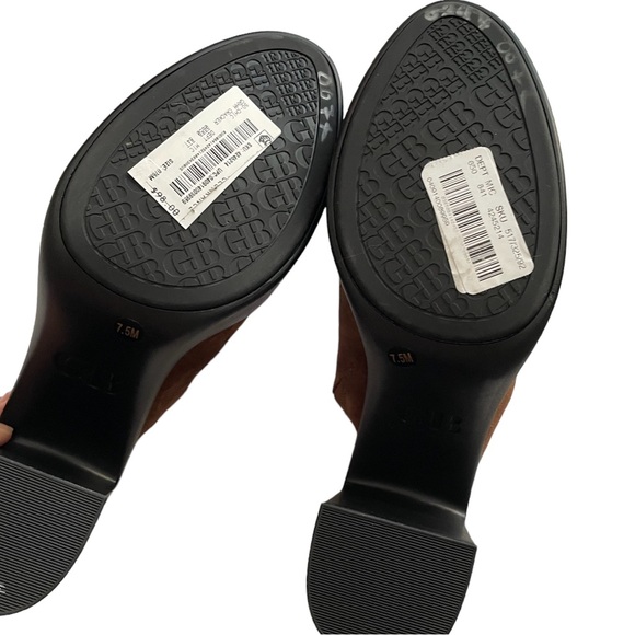 GB Gianni Bini Suede Platform Clog NWT - Picture 10 of 11